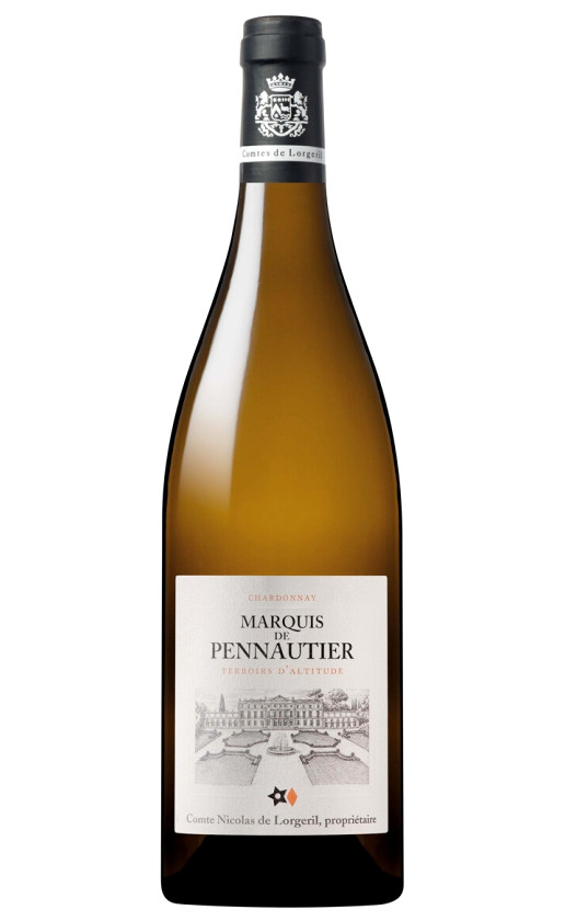 Вино Marquis de Pennautier Terroirs d'Altitude Chardonnay Pays d'Oc 2016