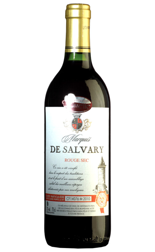 Wine Marquis De Salvary Rouge Sec