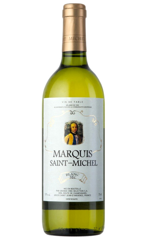 Wine Marquis Saint Michel Blanc Sec