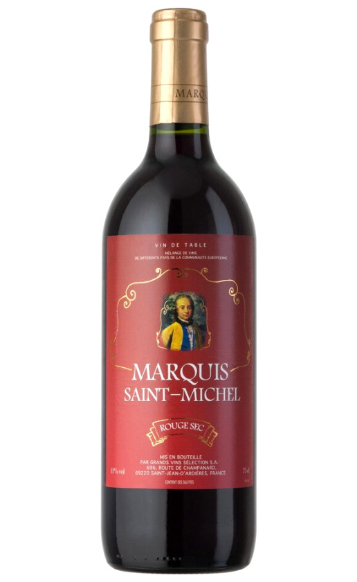 Wine Marquis Saint Michel Rouge Sec
