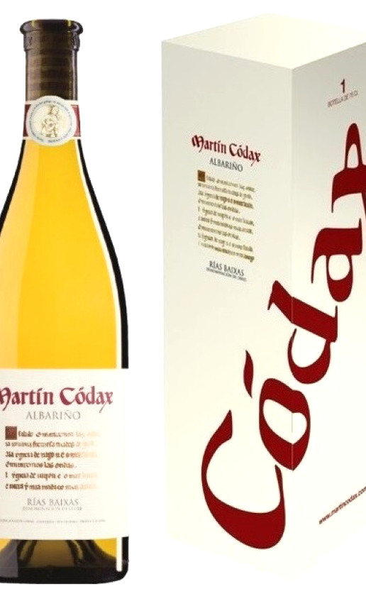 Вино Martin Codax Albarino 2016 gift box