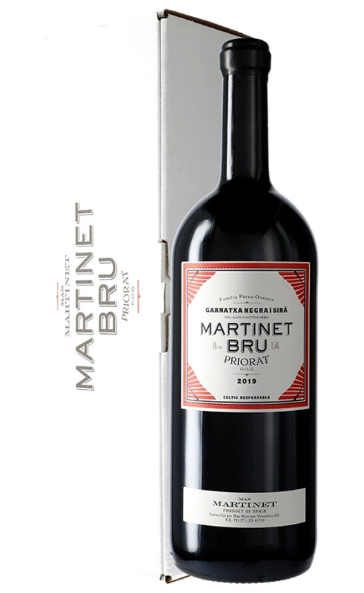 Wine Martinet Bru Priorat 2019 Gift Box