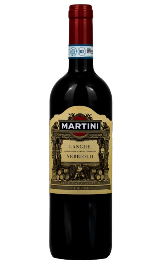 Wine Martini Langhe Nebbiolo Piemonte