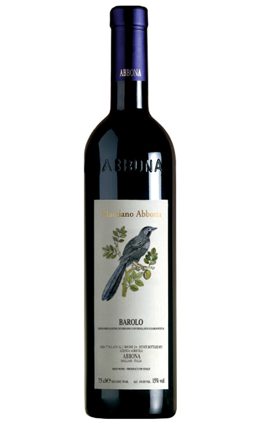 Wine Marziano Abbona Barolo 2015