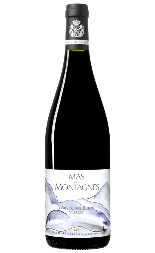Вино Mas des Montagnes Cotes du Roussillon Villages 2014