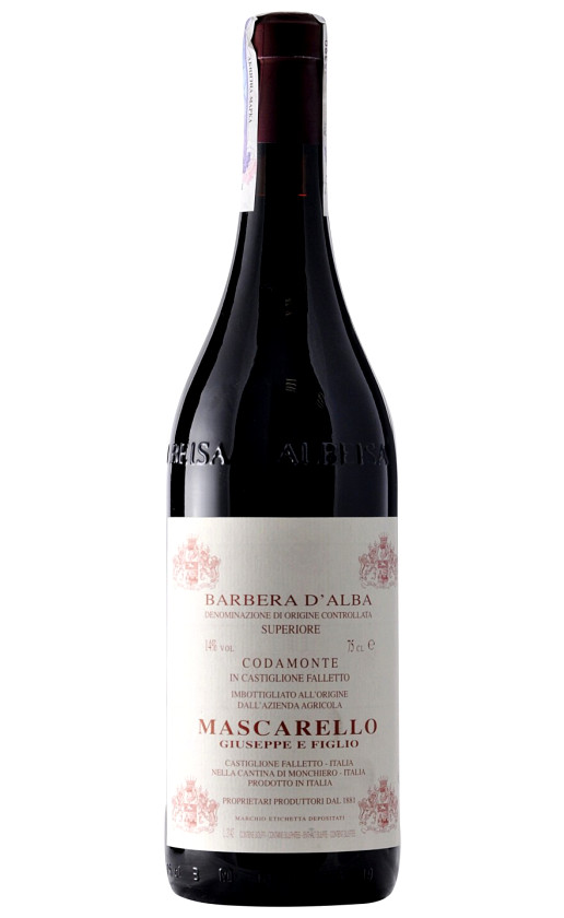 Wine Mascarello Codamonte Barbera Dalba Superiore 2008