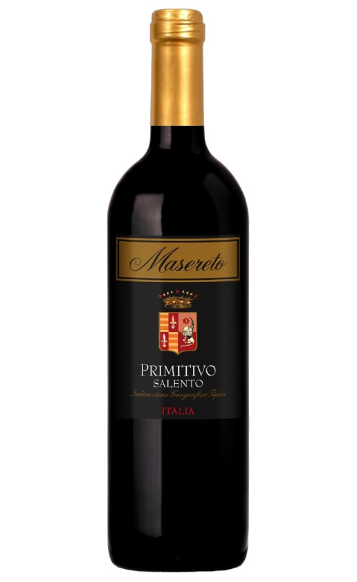 Wine Masereto Primitivo Salento 2016