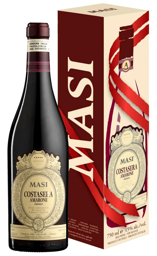 Вино Masi Costasera Amarone Classico 2011 gift box