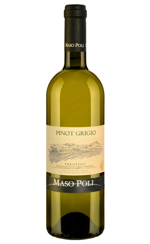 Вино Maso Poli Pinot Grigio Trentino 2017