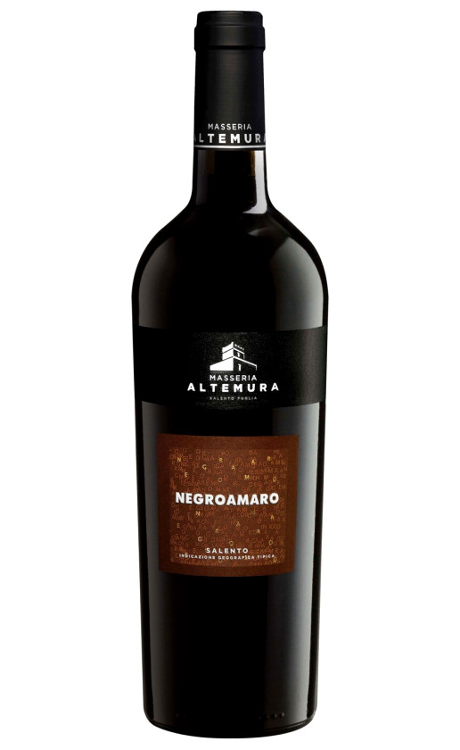 Wine Masseria Altemura Negroamaro Salento 2016