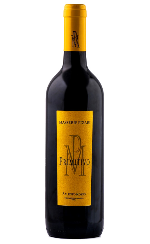 Wine Masserie Pizari Primitivo Salento 2018
