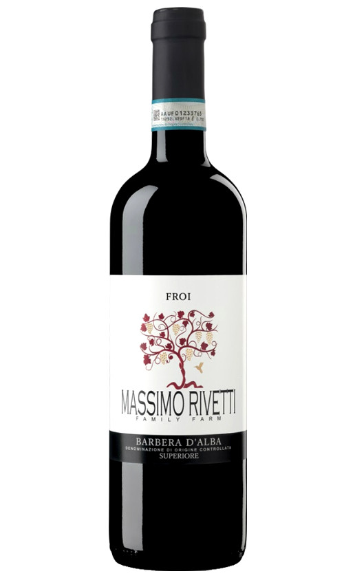 Вино Massimo Rivetti Froi Barbera d'Alba Superiore 2016