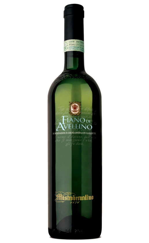 Вино Mastroberardino Fiano di Avellino 2013