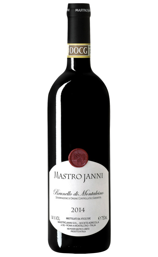 Вино Mastrojanni Brunello di Montalcino 2014