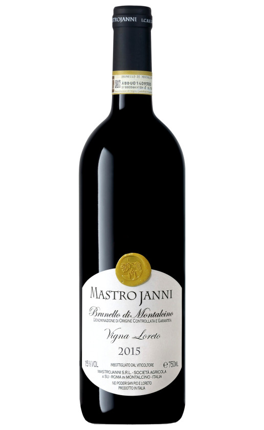 Wine Mastrojanni Vigna Loreto Brunello Di Montalcino 2015
