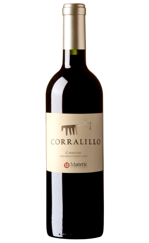 Вино Matetic Corralillo Carmenere Colchagua Valley 2016