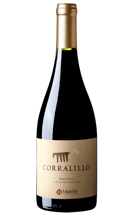 Wine Matetic Corralillo Pinot Noir San Antonio 2016