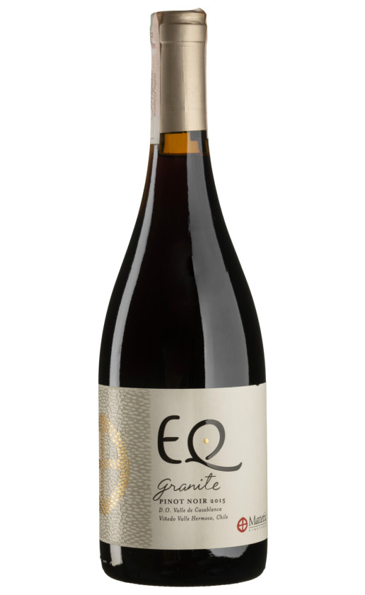 Wine Matetic Eq Granite Pinot Noir 2015