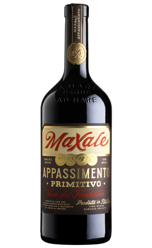 Вино Maxale Appassimento Primitivo Puglia
