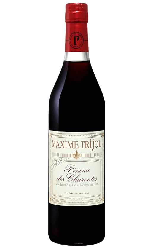 Wine Maxime Trijol Pineau Des Charentes Rouge