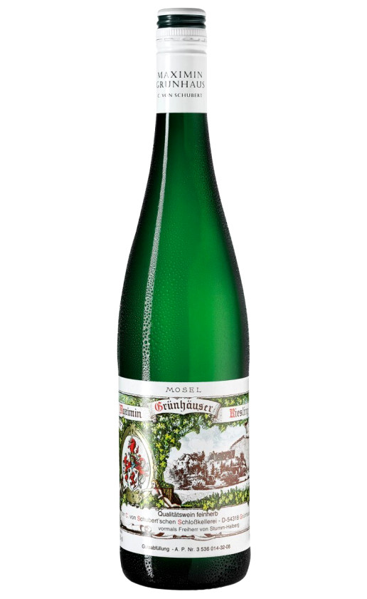 Wine Maximin Grunhaus Riesling Feinherb 2014