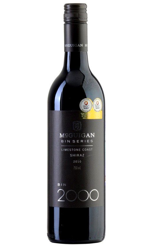 Wine Mcguigan Bin 2000 Shiraz 2010