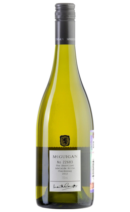 Wine Mcguigan The Shortlist Chardonnay 2012