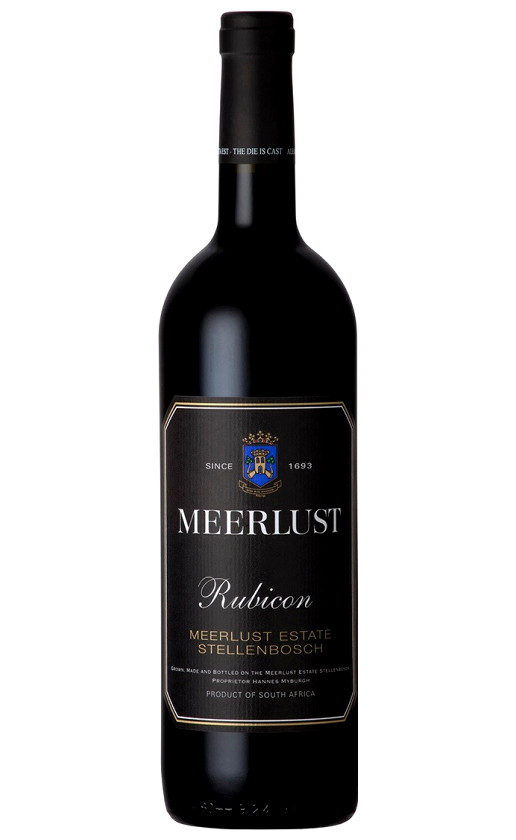 Вино Meerlust Rubicon Stellenbosch WO 2016