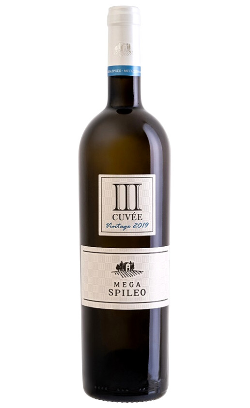Вино Mega Spileo III Cuvee White Achaia 2019