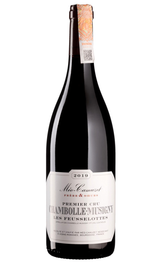 Вино Meo-Camuzet Chambolle-Musigny Premier Cru Les Feusselottes 2019