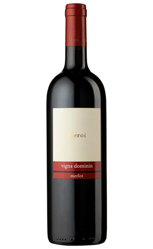 Wine Meroi Davino Vigna Dominin Merlot Friuli Colli Orientali 2015