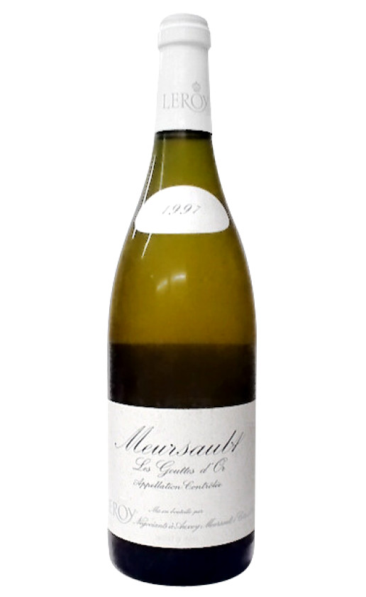 Wine Meursault 1Er Cru Les Gouttes Dor 1995