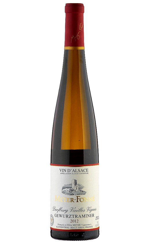 Wine Meyer Fonne Gewurztraminer Dorfburg Grand Cru Vieilles Vignes 2012