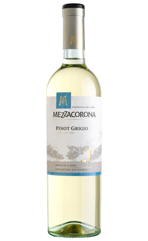Вино Mezzacorona Pinot Grigio Trentino