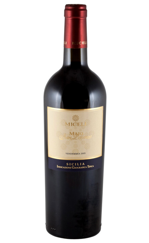 Wine Miceli Majo San Lorenzo Sicilia 2005