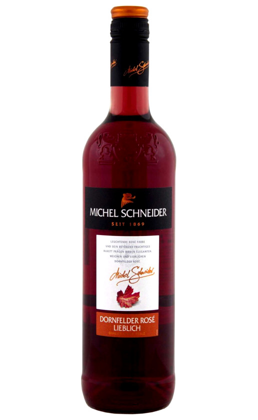 Wine Michel Schneider Dornfelder Rose Lieblich Pfalz 2012