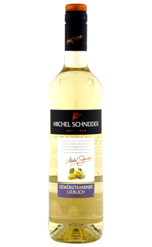 Wine Michel Schneider Gewurztraminer Lieblich Pfalz 2013