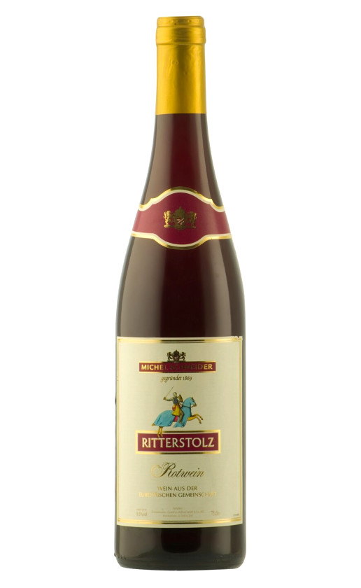 Wine Michel Schneider Ritterstolz Rotwein