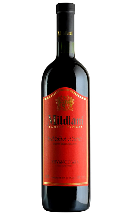 Wine Mildiani Khvanchkara 2014