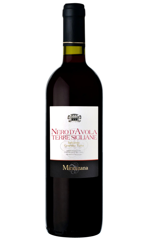 Wine Miranzana Nero Davola Terre Siciliane