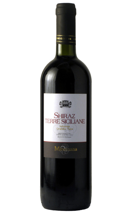 Wine Miranzana Shiraz Terre Siciliane
