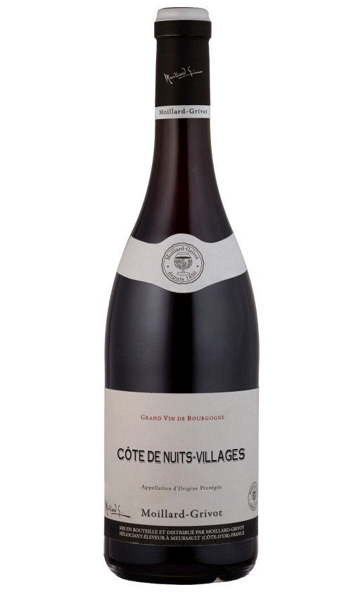 Wine Moillard Grivot Cote De Nuits Villages