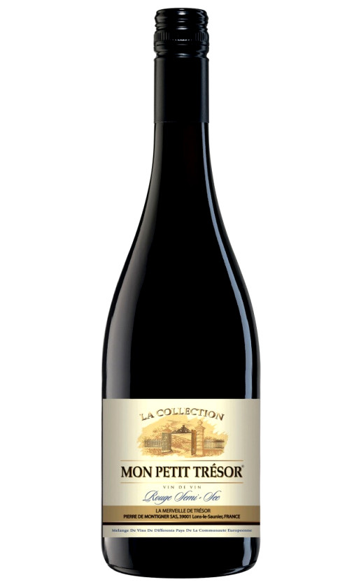 Wine Mon Petit Tresor Rouge Semi Sec