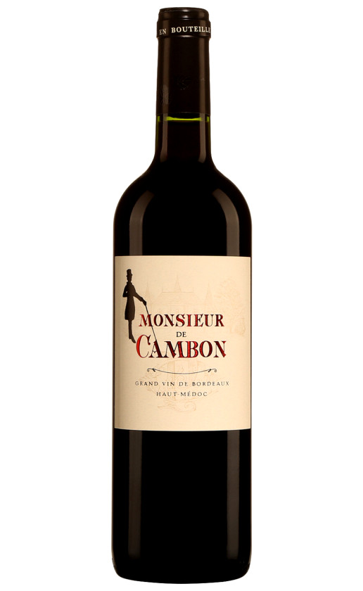 Wine Monsieur De Cambon Haut Medoc 2015