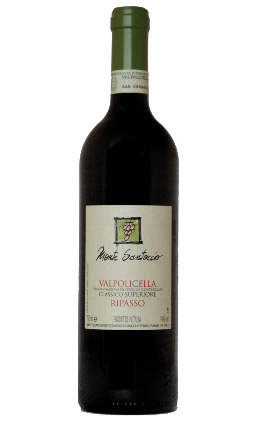 Вино Monte Santoccio Ripasso Valpolicella Classico Superiore