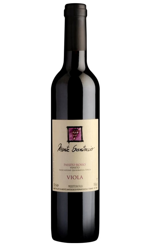 Wine Monte Santoccio Viola Passito Rosso Veneto
