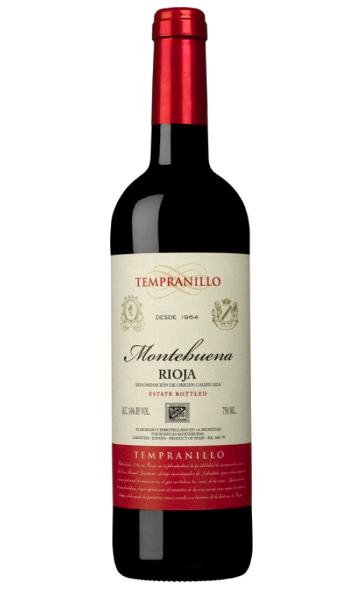 Wine Montebuena Tempranillo Rioja