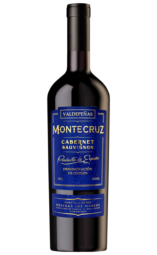 Wine Montecruz Cabernet Sauvignon Valdepenas