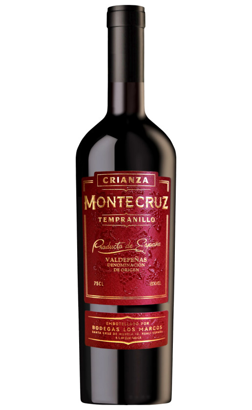 Wine Montecruz Crianza Valdepenas