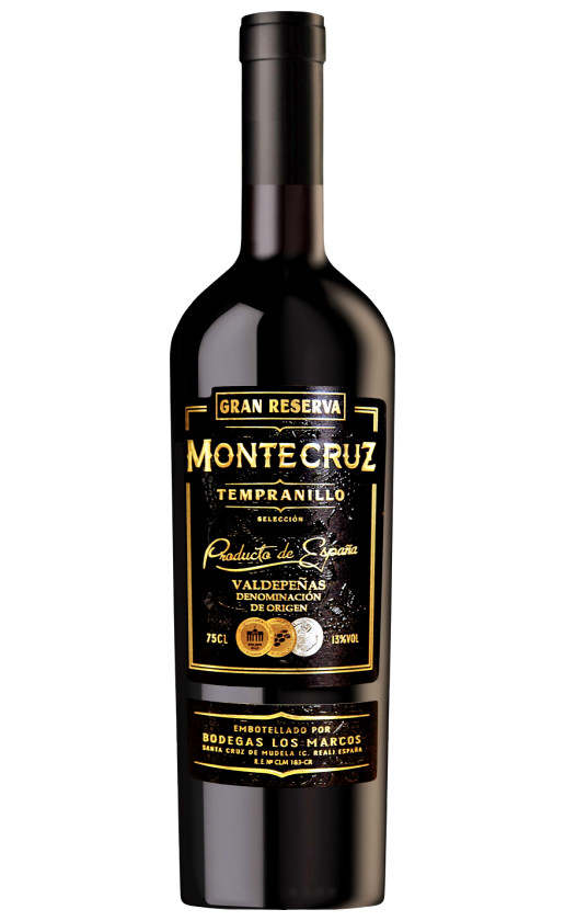 Wine Montecruz Gran Reserva Valdepenas